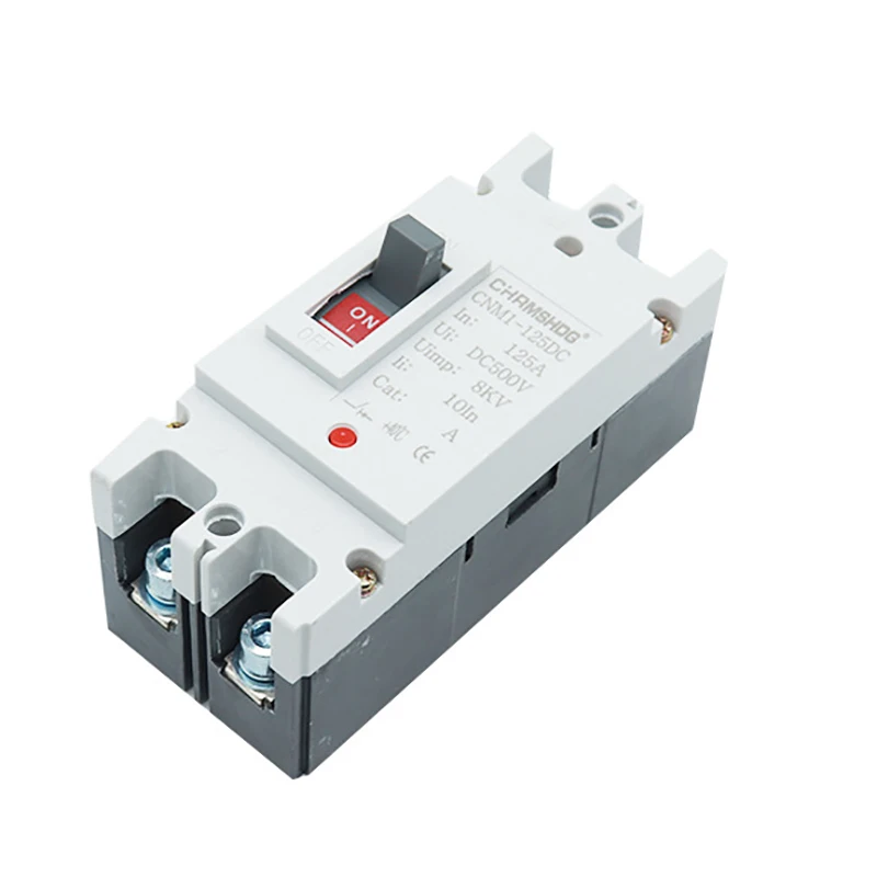 Solar Molded Case Circuit Breaker MCCB Overload Protection Switch Protector for Solar Photovoltaic PV 2P