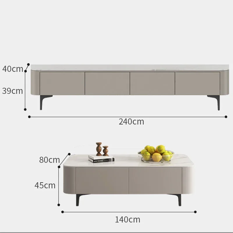 Lowboard Retro Tv Stand Display Entertainment Universal Floor Tv Cabinet Filling Bench Support Tv Sur Pied Bedroom Furniture