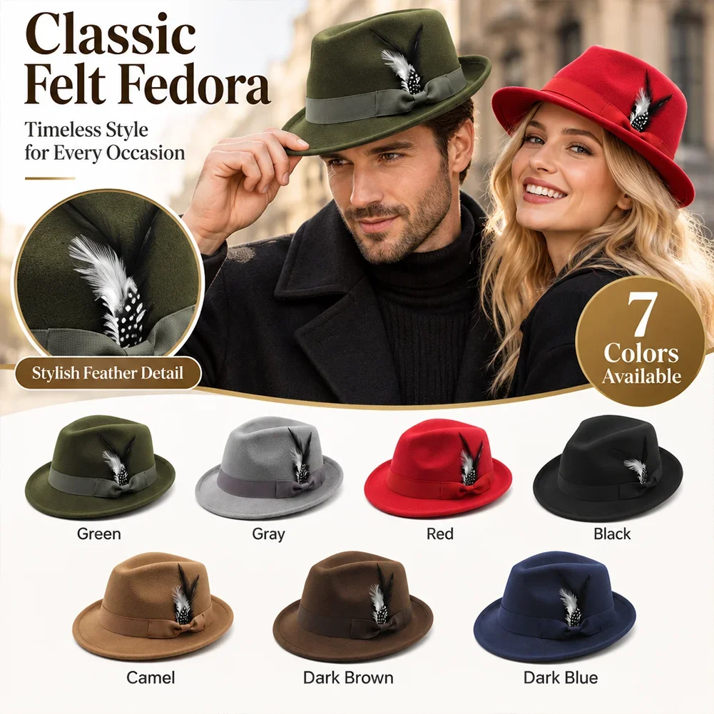 Chic Elegant Unisex Hat for Women Men Adult Oktoberfest Costume Headwear October Festival Celebration Party Supplies Photo Props