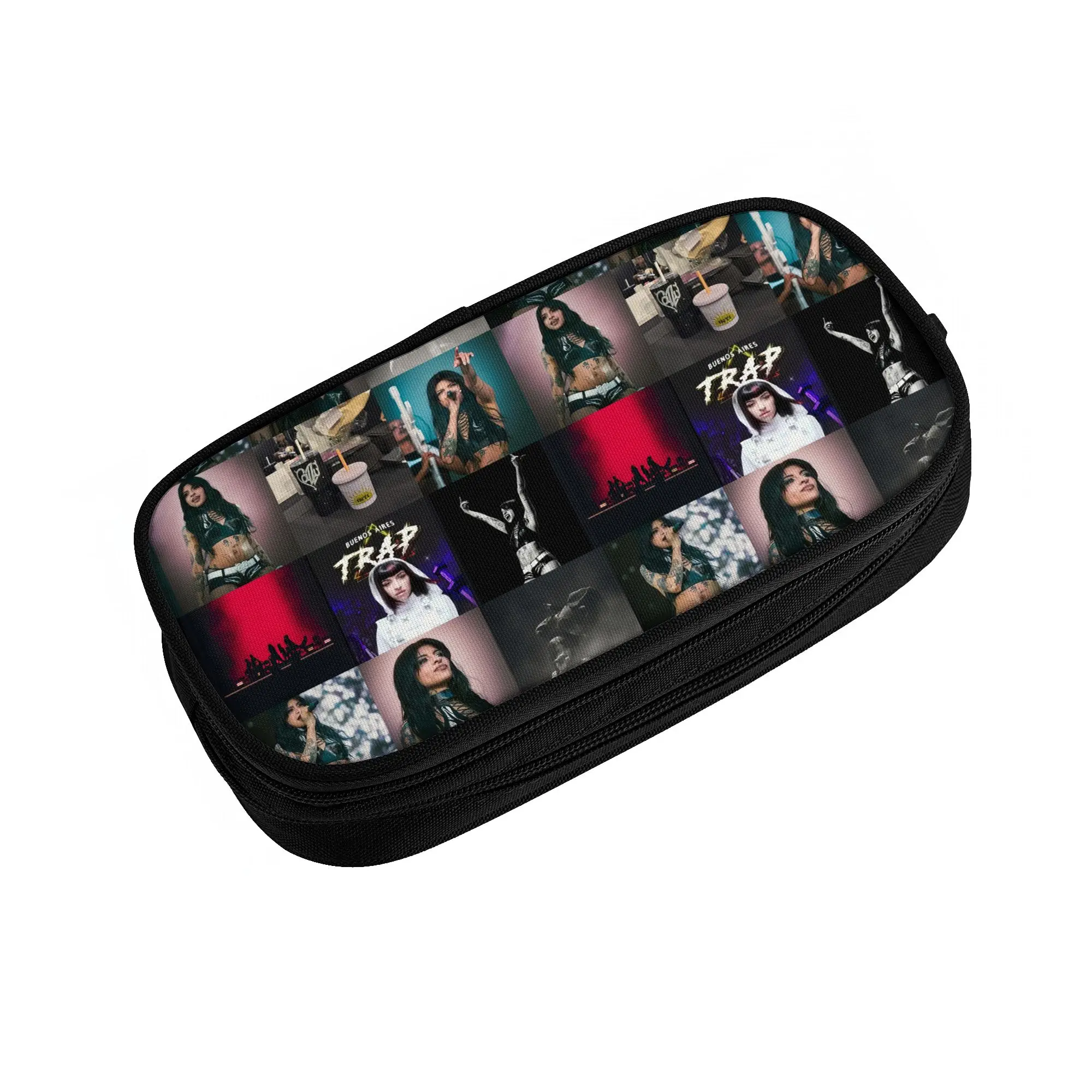 Cazzus Argentine rapper  Pencil Cases for Boy Girl Large Storage  Pen Bag Box School Accessories