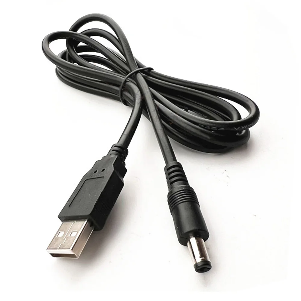 1PC USB to DC 5.5*2.1mm 2.5mm Power Cable DC Power Charging Plug 5A 10A High Current USB Charger Power Cable Quick Connector