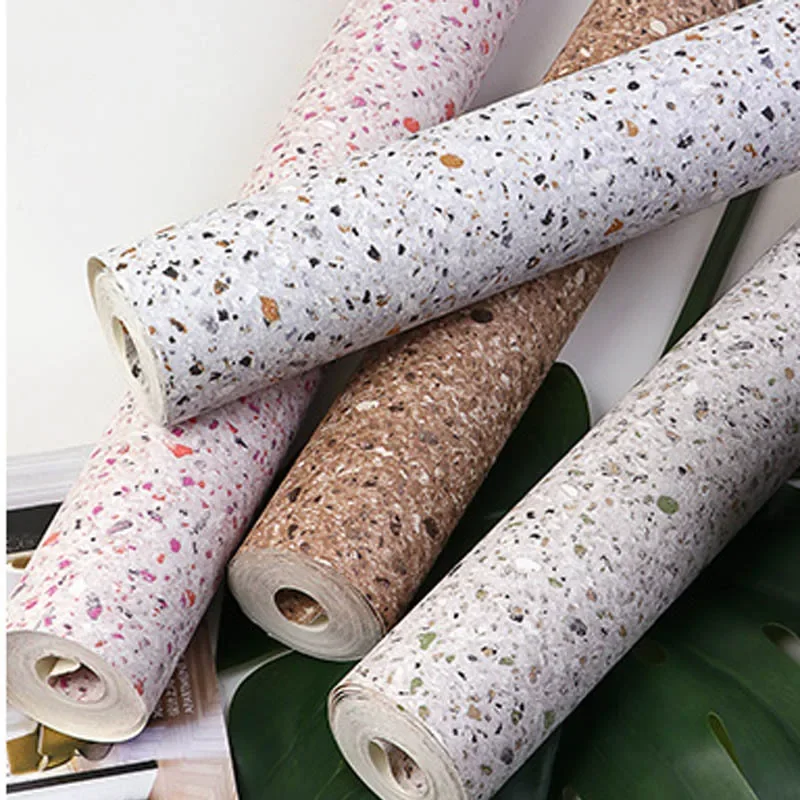 

Водонепроницаемые обои для ресторана из ПВХ в индустриальном стиле, современные простые однотонные обои для спальни, гостиной, фоновые обои