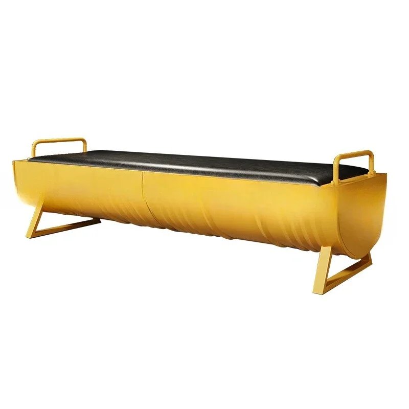 Internet celebrity industrial style creative shoe changing bench dance training room rest stool