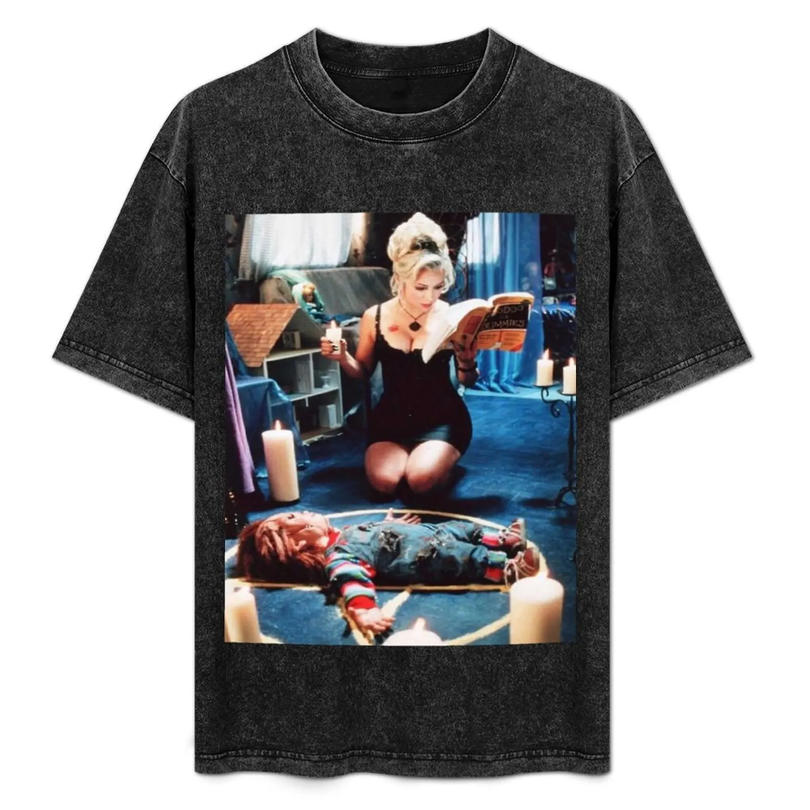 

Exiling Chucky Doll Demons T-Shirt new edition topping for a boy mens graphic t-shirts funny