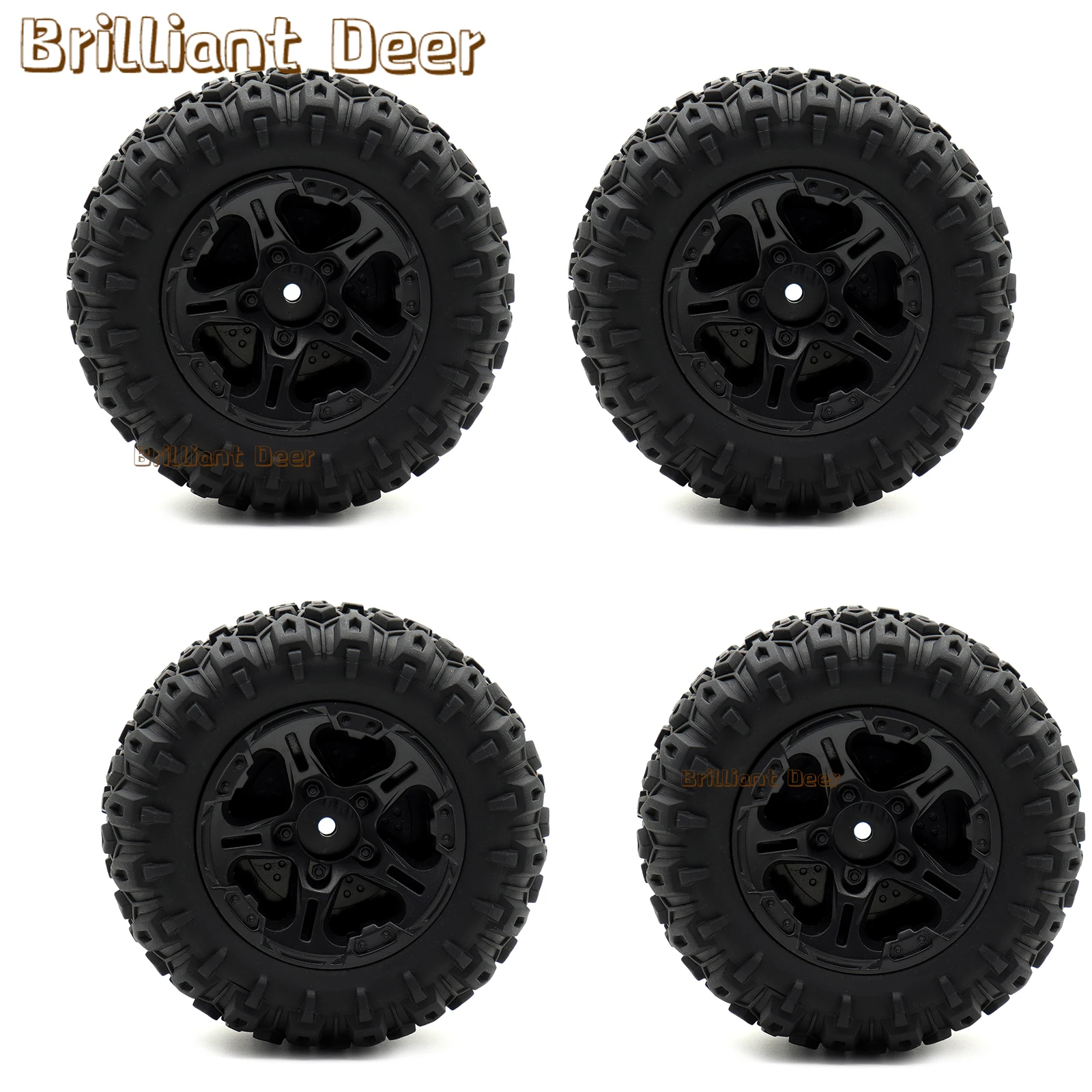 12mm Hex RC Band en Wiel Upgrade Onderdelen voor Traxxas 1/10 MINI MAXX RC Monster Truck Afstandsbediening auto Model Accessoires