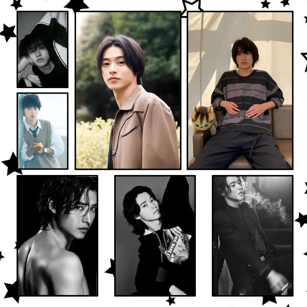Actor Korean Yamazaki Kento Poster Modern Minimalism Aesthetic Art Prints Bedroom Kitchen Home Decor Art Poster Gifts