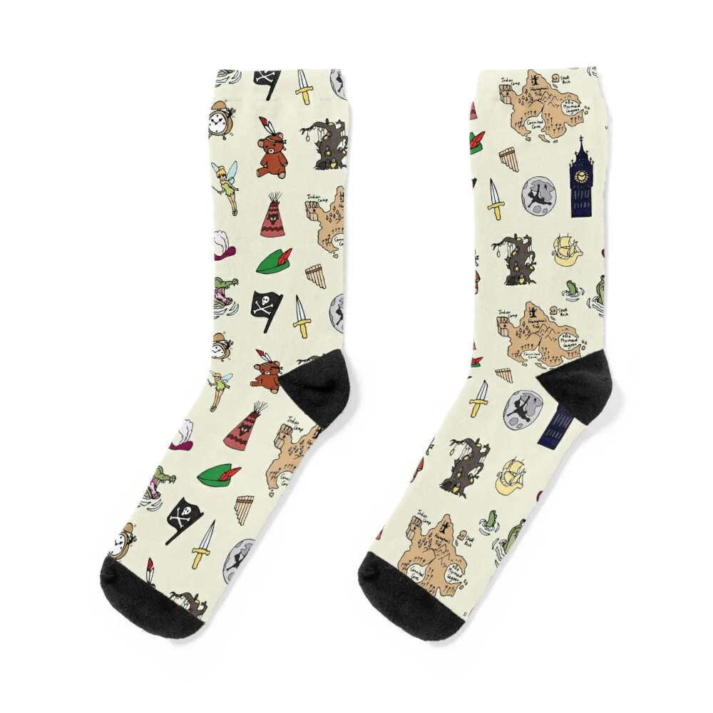 Peter Pan Socks Lots gift halloween Socks Female Men's