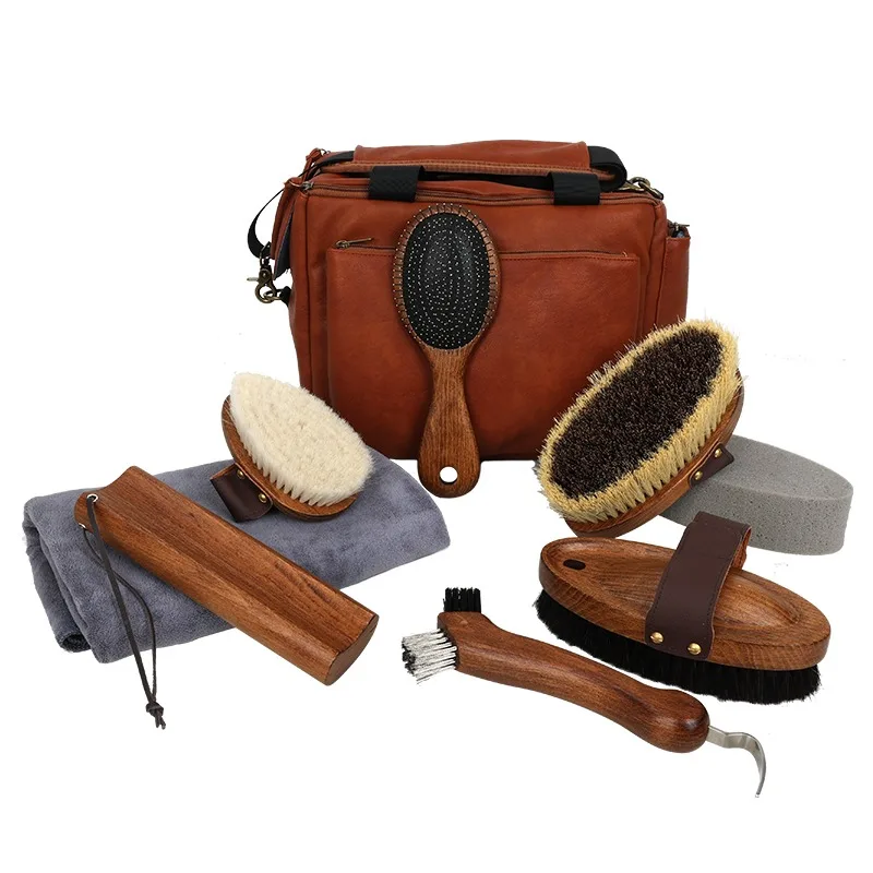Horse Beauty Kit Horse Scrub Comb Horse Brush Kit  Care Cleaning Kit Off Beauty Massage Tool