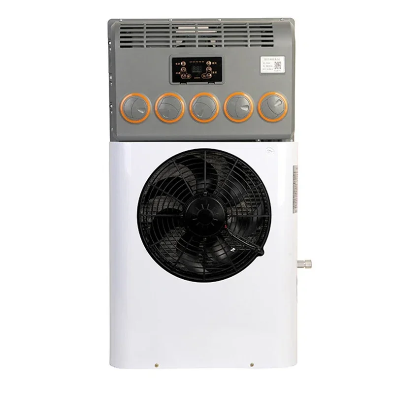 Vertical Parking Air Conditioner Electric Fast Cooling Inverter Compressor 12V/24V Suitable for Truck Rv Excavator Loader Crane