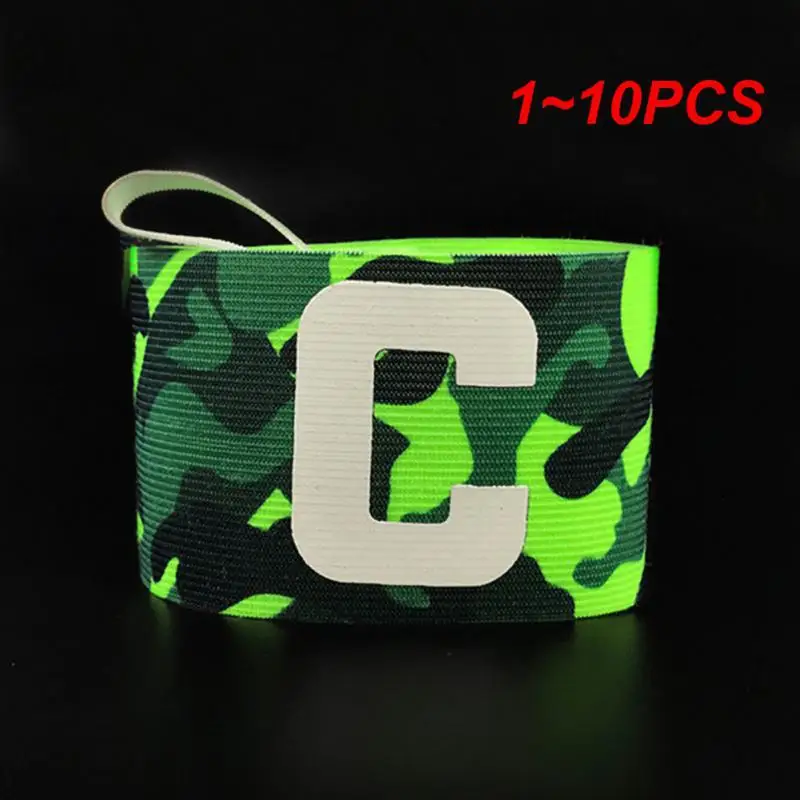 

1~10PCS Football Captain Armband Leader Competition Soccer Gift Soccer Captain Camouflage Armband Group Armband Football