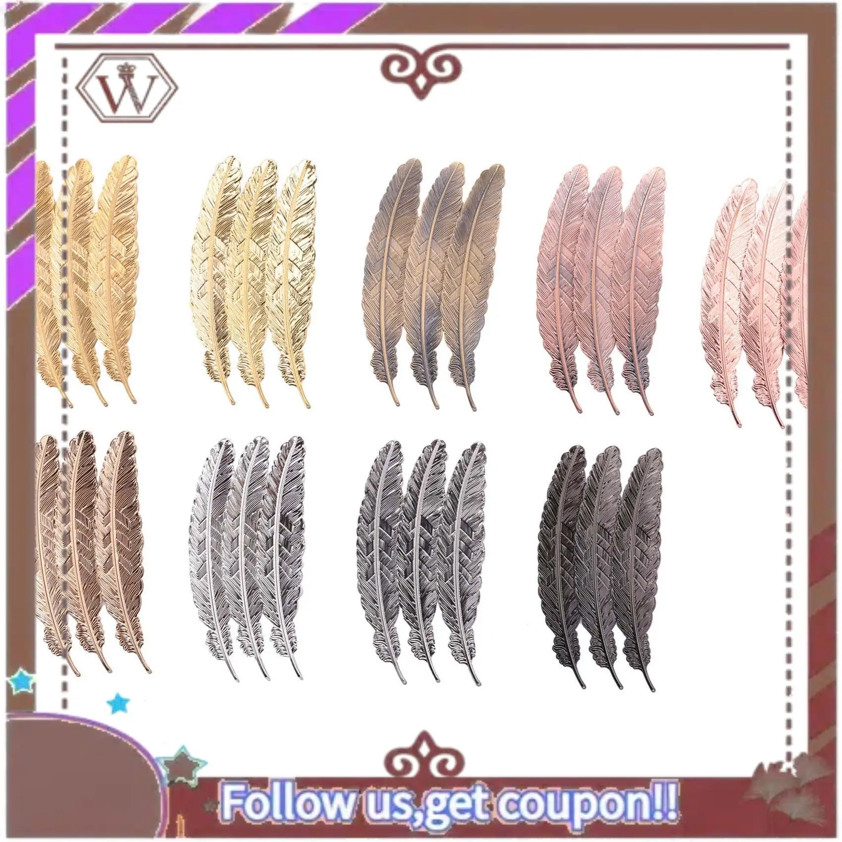 ABBG-27 قطعة من الإشارات المرجعية المعدنية، الإشارات المرجعية من الريش، الإشارات المرجعية للطلاب