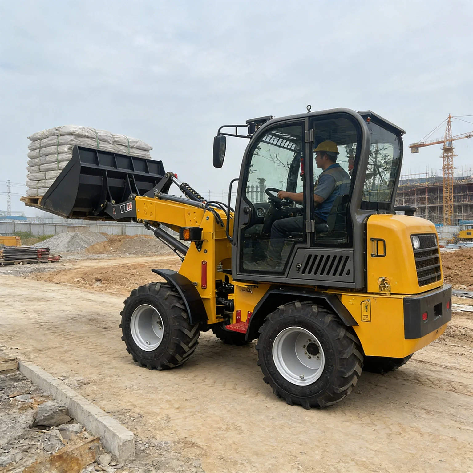 Factory Direct Supply ZL918X Telescopic Arm Loader with Complete EPA Certification for Engineering and Agricultural Multifunctio