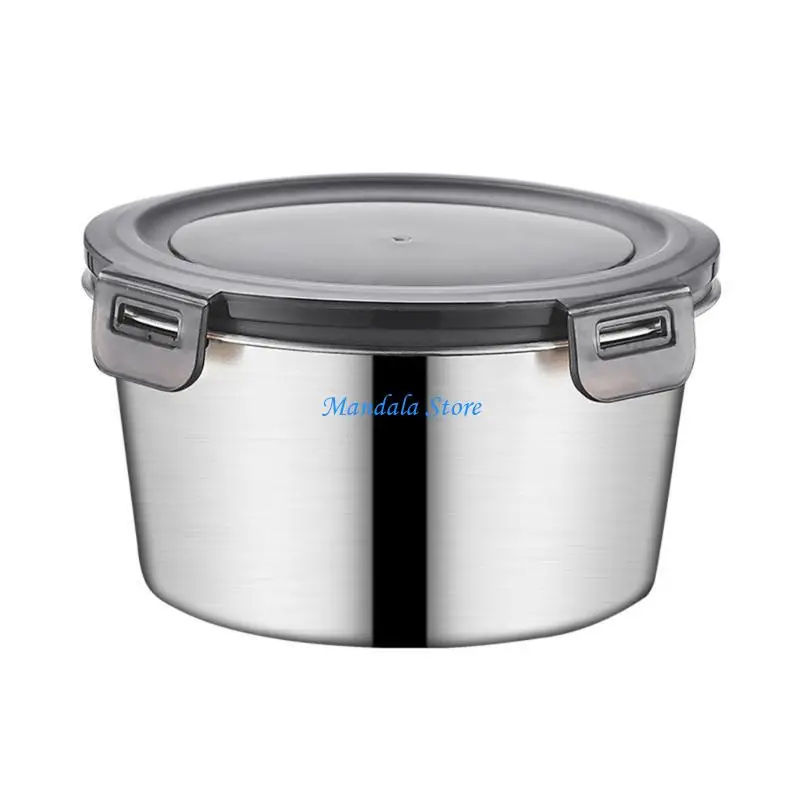 

U2JC Large Capacity Stainless Steel Container Leak Proof Lunch Box Storage Bowl