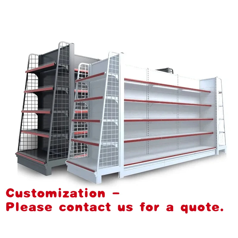 

Стеллажи для розничных магазинов Customized.Supply: Двусторонние высококачественные стеллажи для хранения, гондолы для супермаркетов, демонстрационные стеллажи