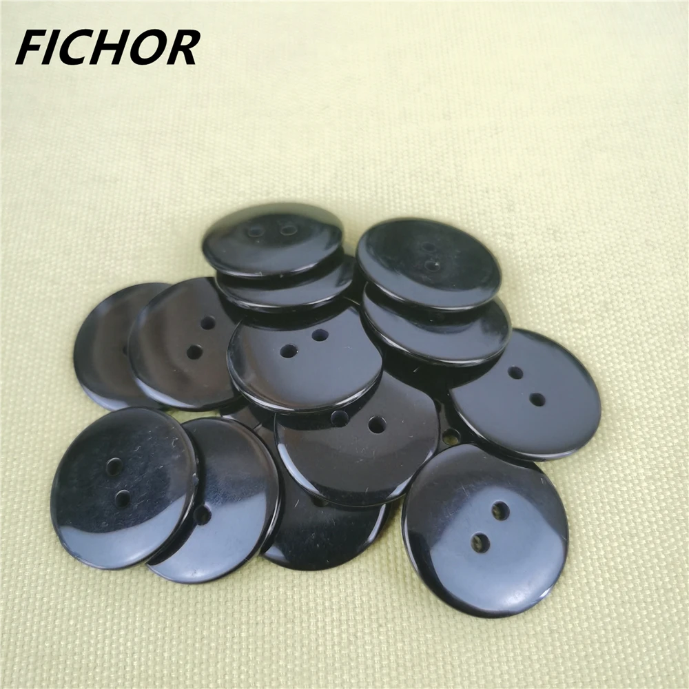 10/20pcs 22.5mm 2 Holes Buttons Sewing accessories Size Complete for clothing Decorative Plastic Buttons Handmade DIY