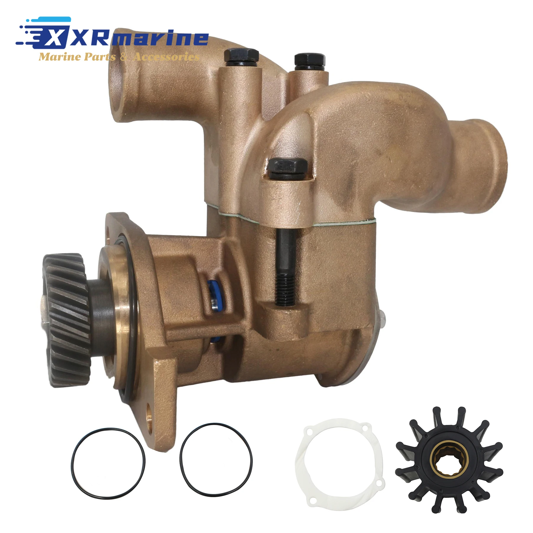 

Насос для сырой морской воды 10-24493 с комплектом рабочего колеса, совместимый с насосами SPX Flow Johnson 10-24493-02 F6B-9, замена JPR-YM06LPB