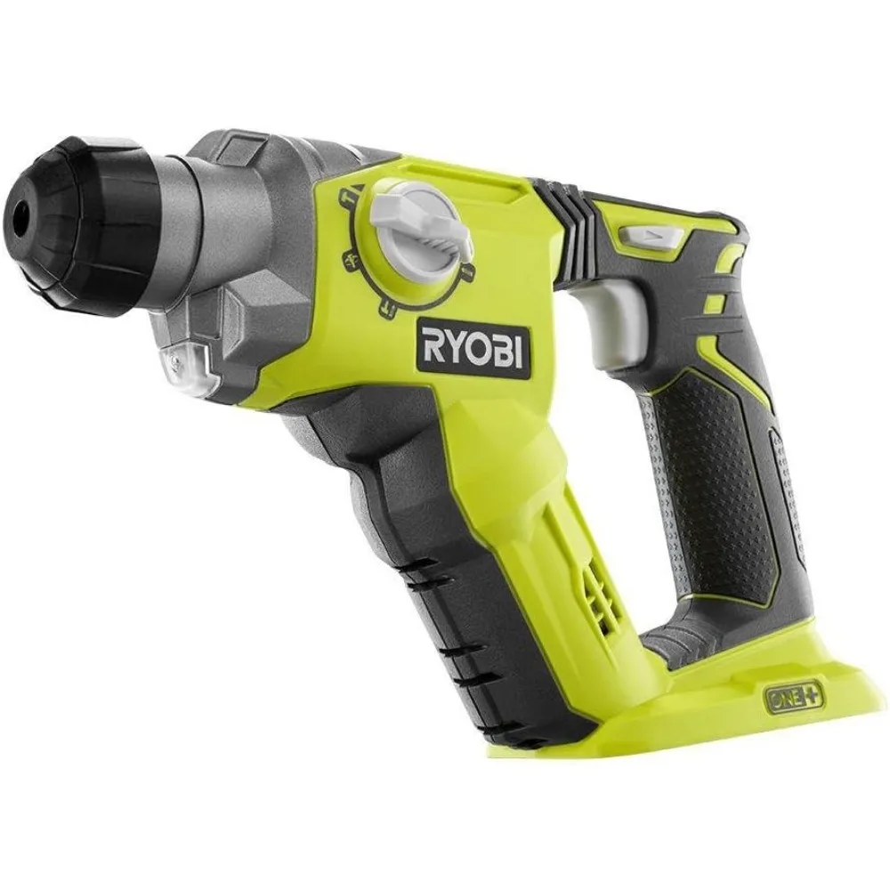 

Ryobi 18-Volt ONE+ Lithium-Ion 1/2 Inch SDS-Plus Rotary Hammer Drill Tool Only