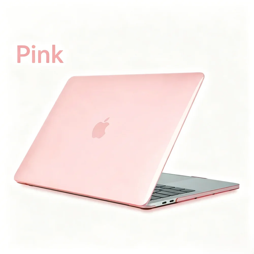 PinkMacBook Air/Pro Protective Case, MacBook Laptop Cover, Compatible with MacBook Air A1370 A1465, 11.6 Inch, Crystal Clear