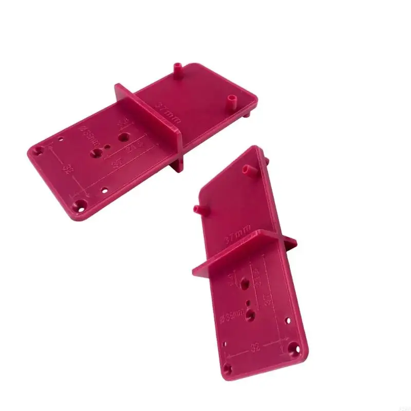 Hinge Hole Drilling Guide Positioning Mark Template 35/40mm Hing Installation