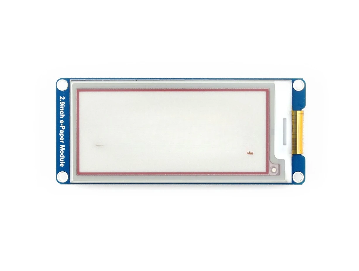 For 296x128 2.9inch e-Paper Module B Three-Color E-lnk Display SPI for RPi