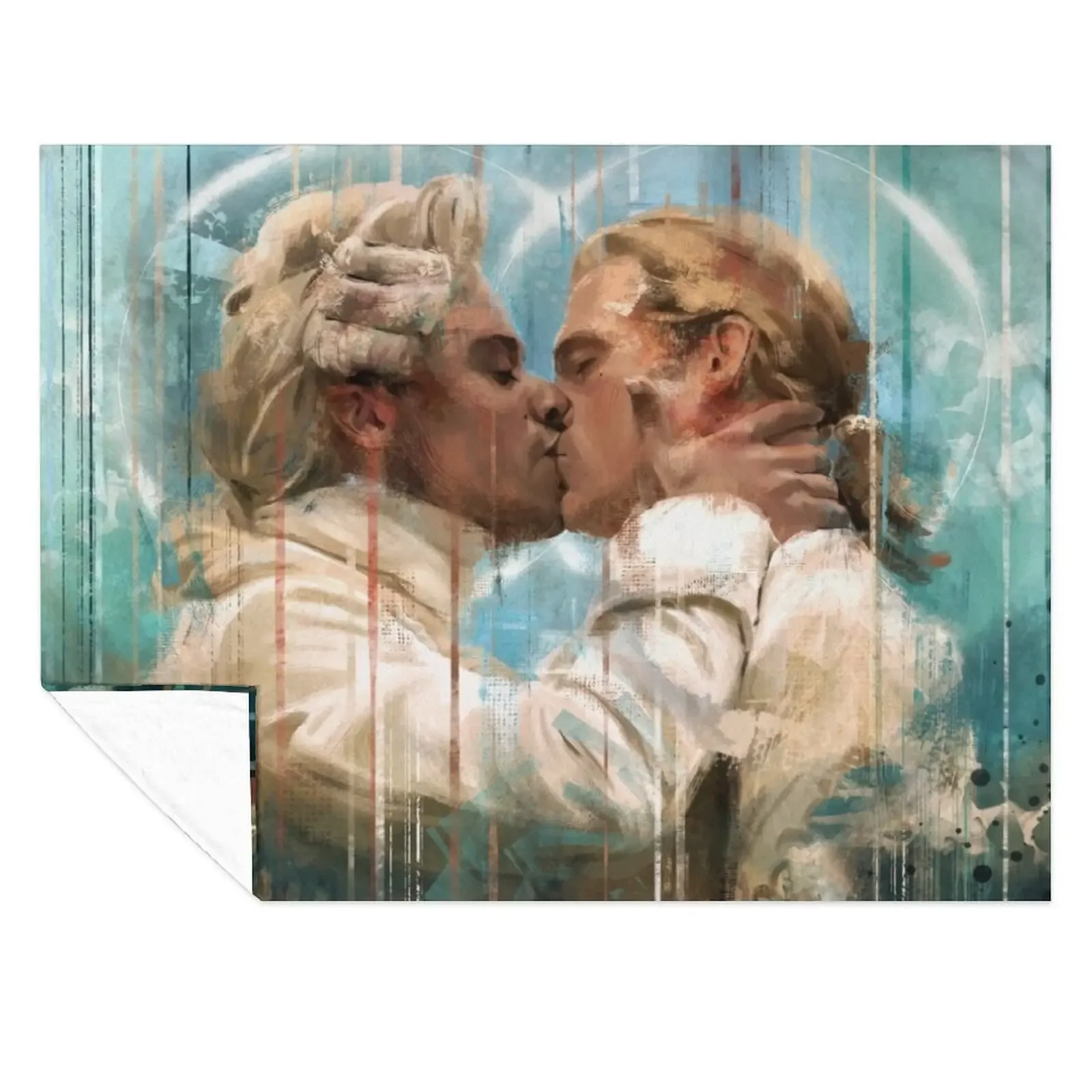 

The tragedy of a kiss Throw Blanket Soft Big Weighted Furry Thermal Blankets