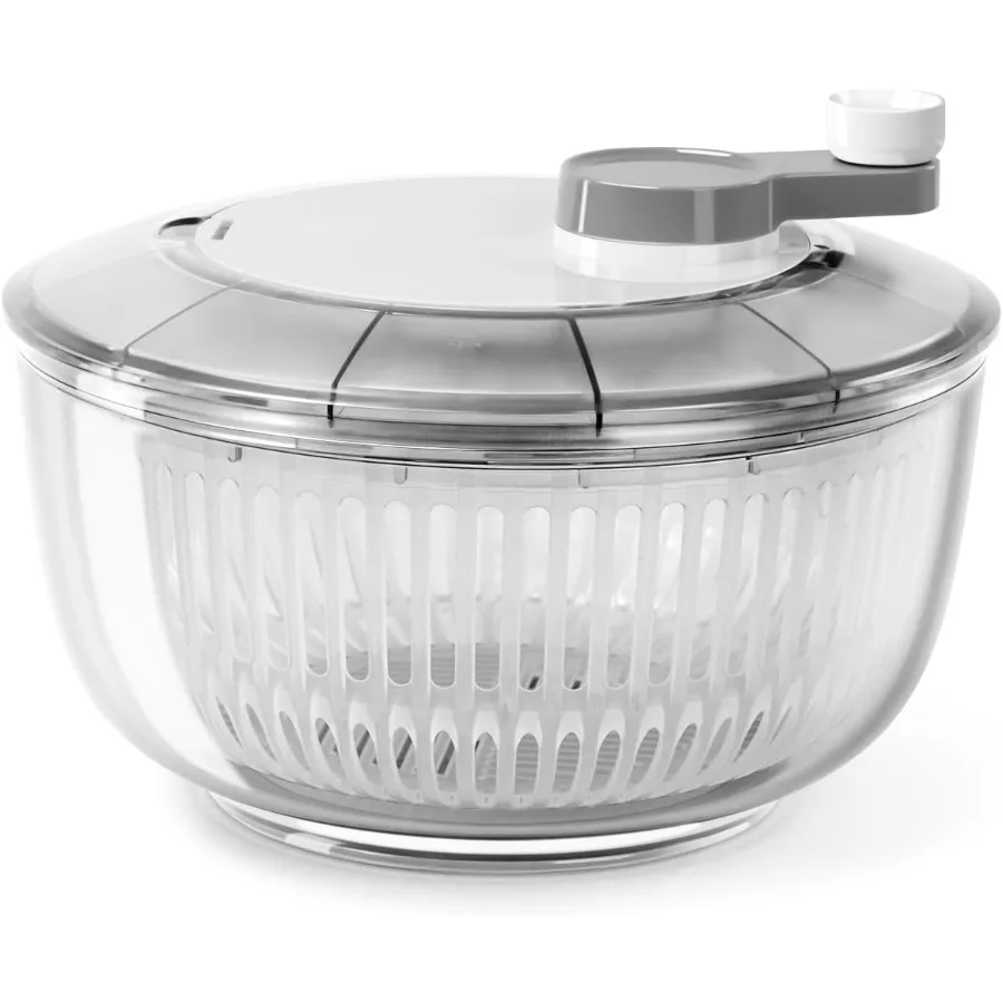 

Ручной спиннер для салата KEOUKE для эффективной ручной стирки, спиннинга и слива свежей зелени, фруктов и овощей, идеально подходит K