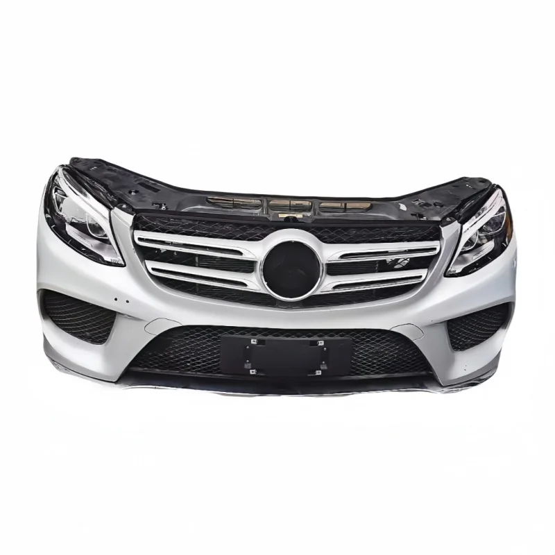High-Quality Front Body Kit for -Benz GLE W166 GLE350 GLE400 Composed of Front Grille and Bumper