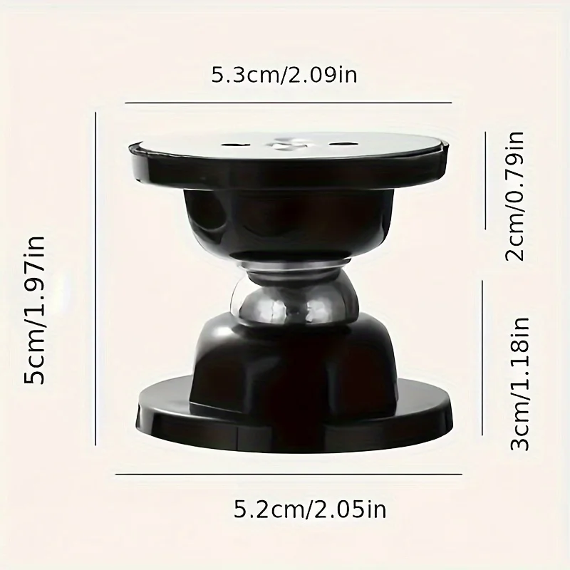 1set Soft Magnetic Door Stop - Easy Installation, Adhesive Mounting | No Drilling, Suitable for Home & Office, door closer