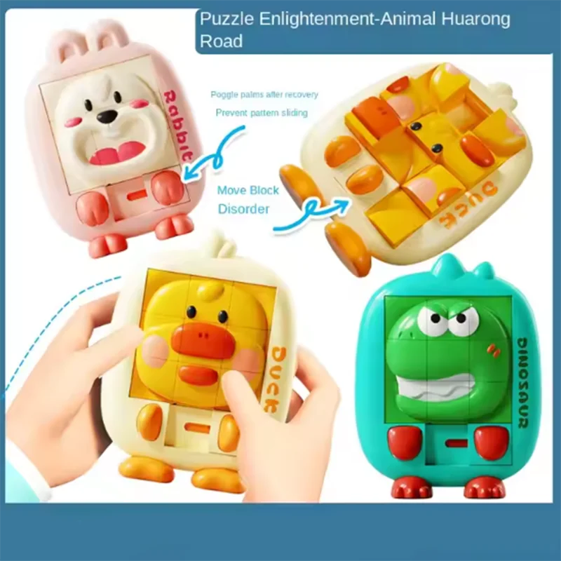 Huarong Road Slide Puzzle Games 500 + défis casse-tête Puzzle jouets pour enfants pensée logique jouet éducatif cadeau d'anniversaire