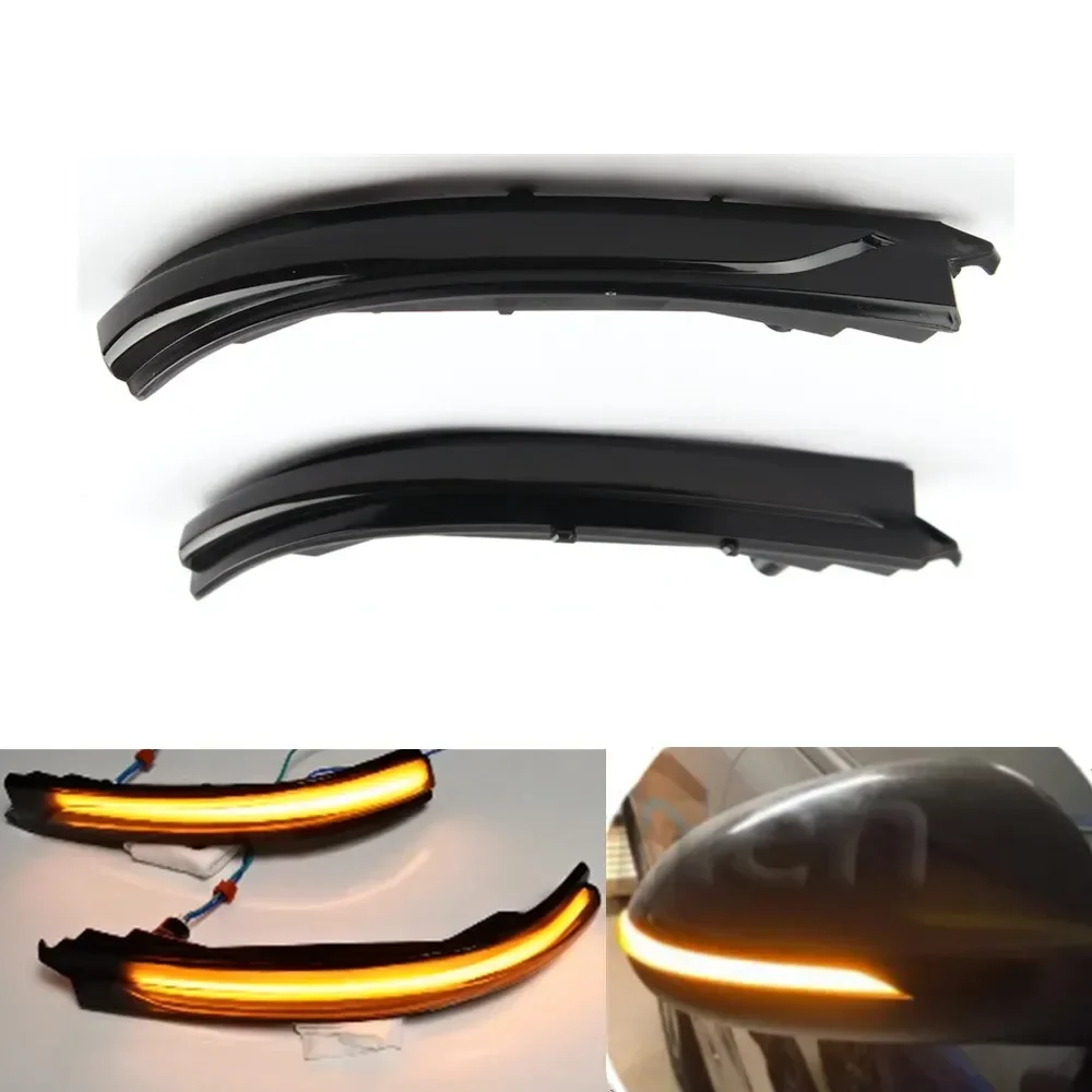 

2pcs Dynamic Blinker Rearview Side Mirror Sequential Indicator Turn Signal Light For Kia K5 Optima MK4 JF 2016-2020