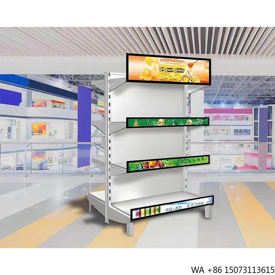 

Indoor P1.2 Portable LED Screen Lightweight Price Tag Display for Supermarket Shelves