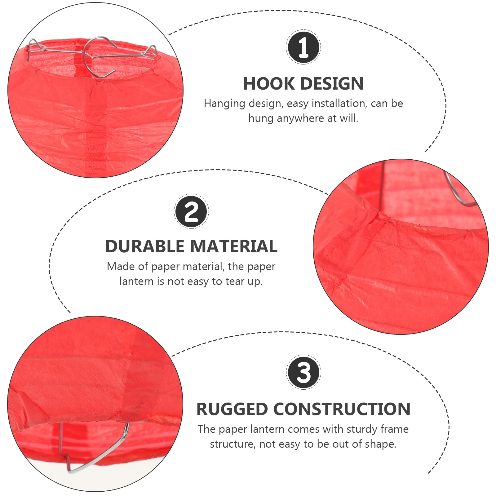 

5Pcs Japanese Paper Lanterns Folding Hanging Decorative Lanterns for Party Wedding Festival Celebration Paper Lantern