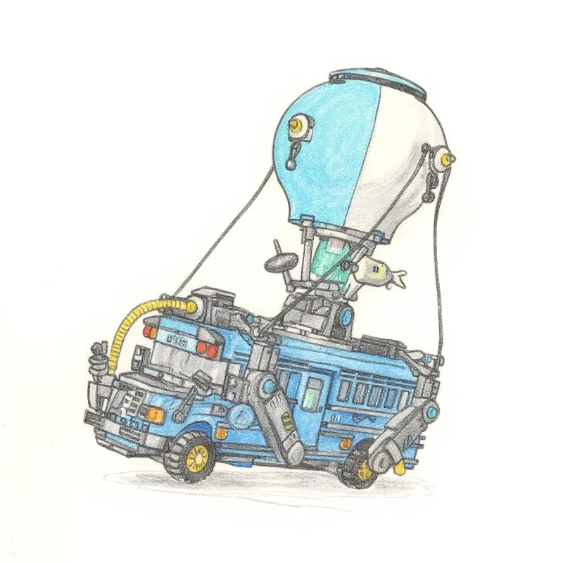 

2025 New combat bus building blocks DLY assembly technology building blocks series toys children adult Christmas gifts