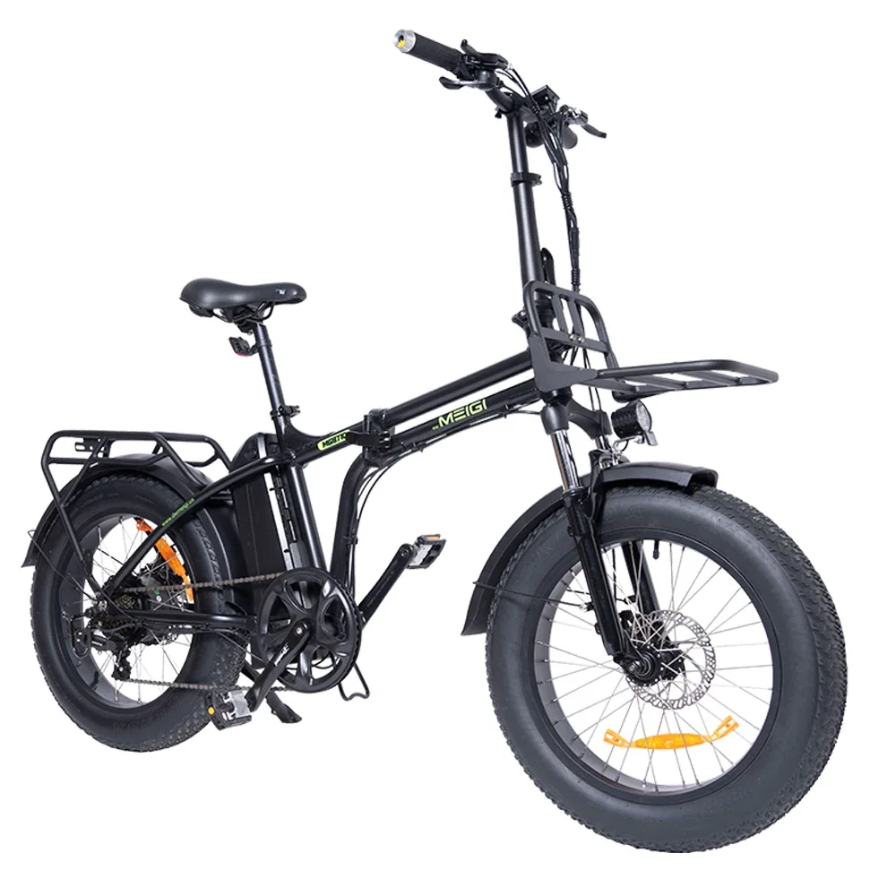 

2023 Factory Direct Sale 48V 500W Big Motor Folding E Bike Fat Tyre Foldable Electric Bicycle For Adults 20 Inch