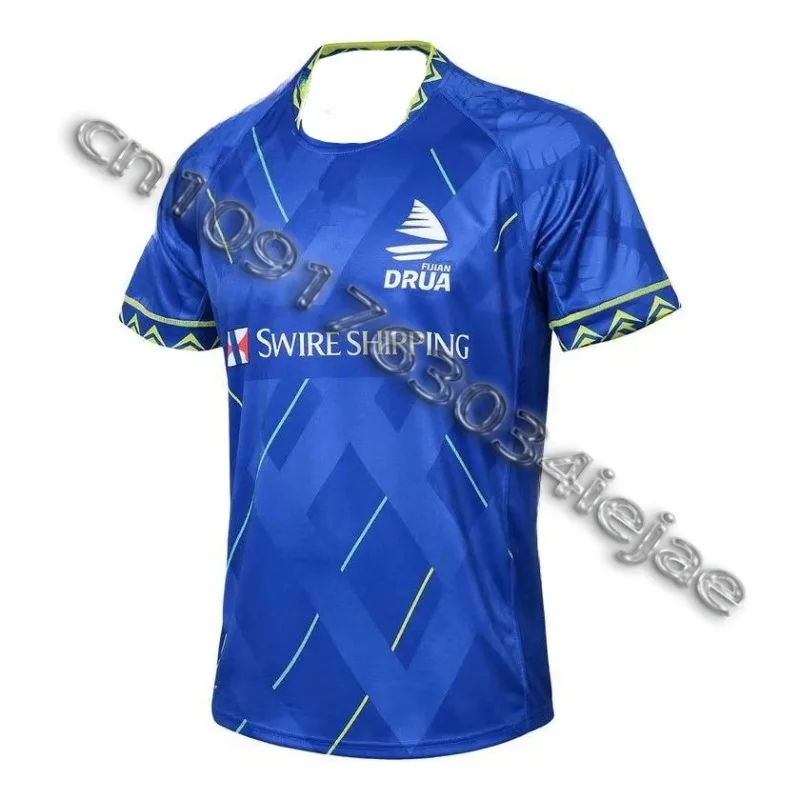 

NEW 2025 Fiji DRUA Rugby Shirt Training Clothes Fiji DRUA Rugby T-shirt Children's Short Sleeves Comfortable Trendy