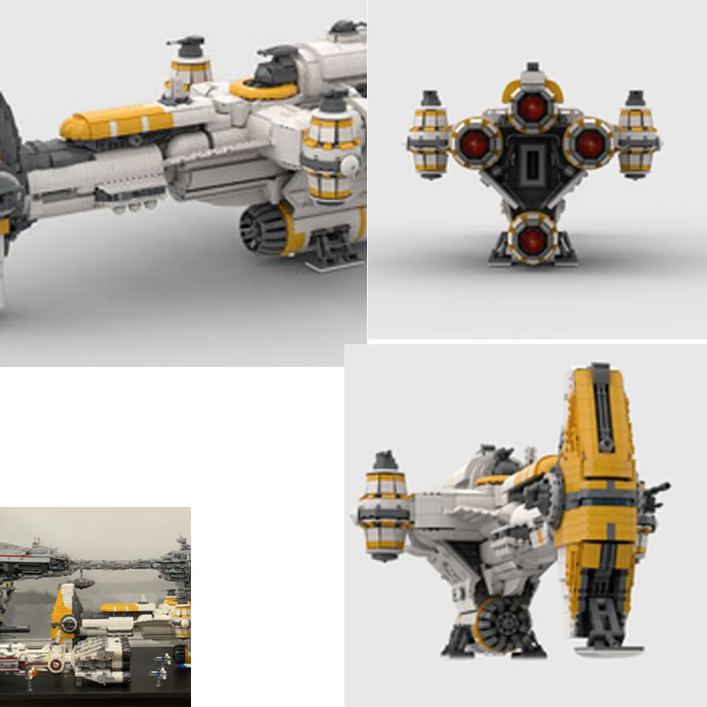 

MOC-57343 Lightmaker / Сфирна-класс Hammerhead Corvette Ship 4907 Запчасти