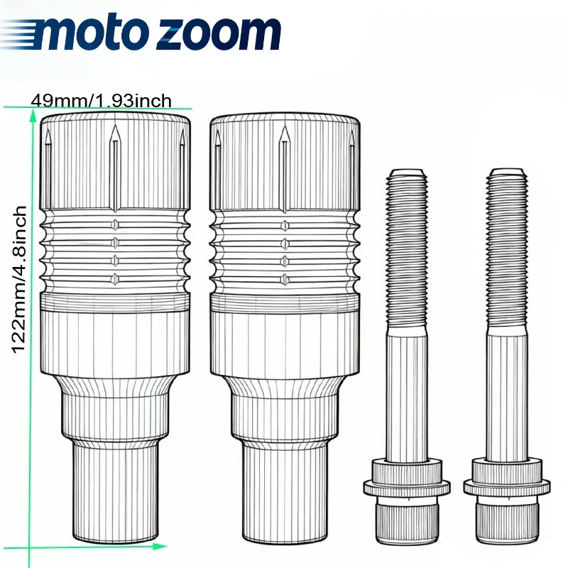 

Frame Sliders Crash Protector For Suzuki GSR750 GSXS750 GSR 750 GSX-S750 Motorcycle Accessories Engine Pad Falling Protection