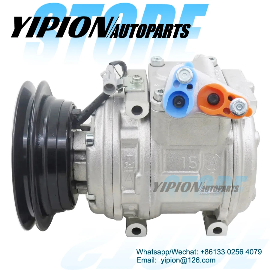 

AUTO CAR AC Compressor for Toyota Land Cruiser 80 series 447200-0986 447200-0982 10PA15L 10PA15C 447100-7040 88310-60770