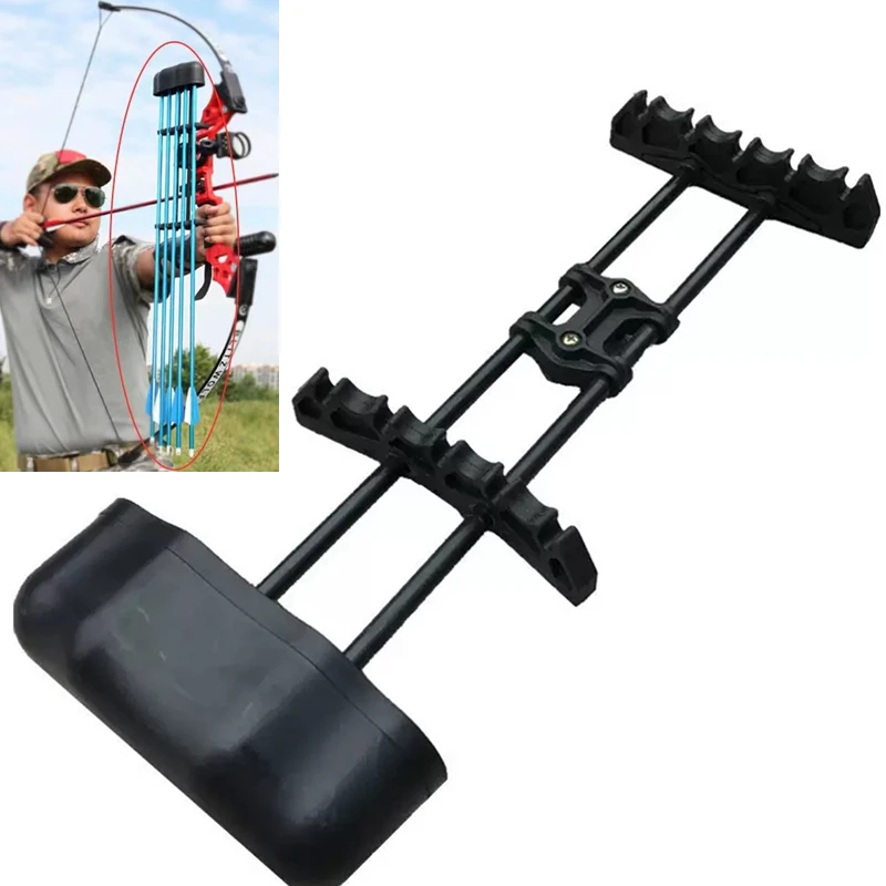 Quick Release Arrow Box Bag Compound Bow Holder Case Outdoor 5pcs Archery Camping Hunting Sport Accessory Quivers Bag