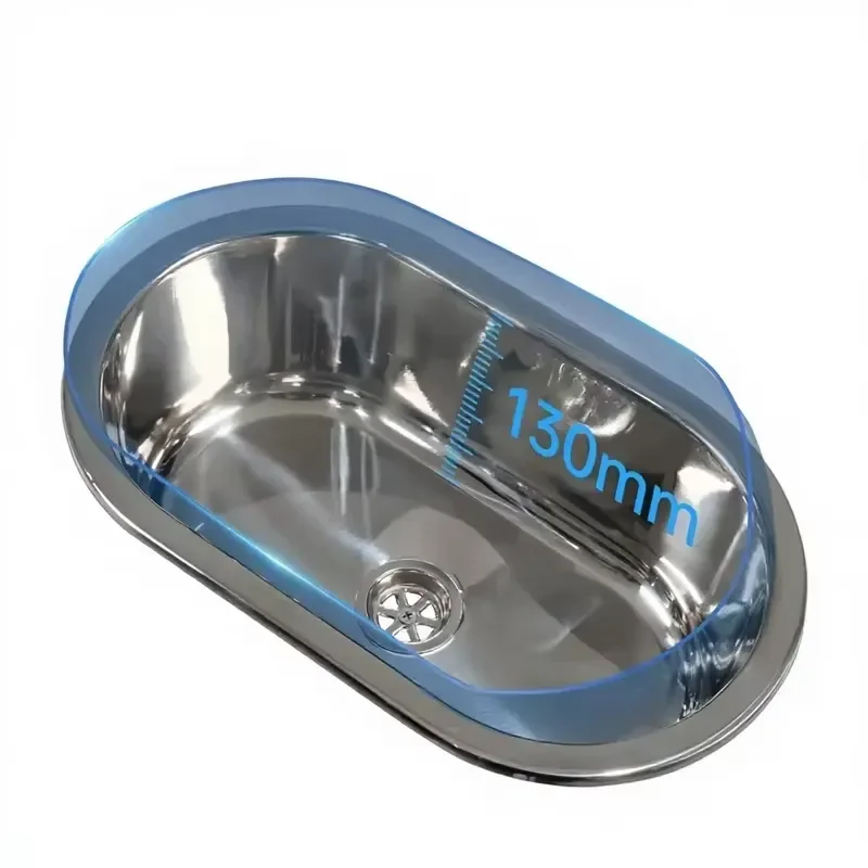 Guangrun Genuine RV Yacht Kitchen Bathroom Accessories Mini Type Single Sink Deepened Large Capacity GR-518