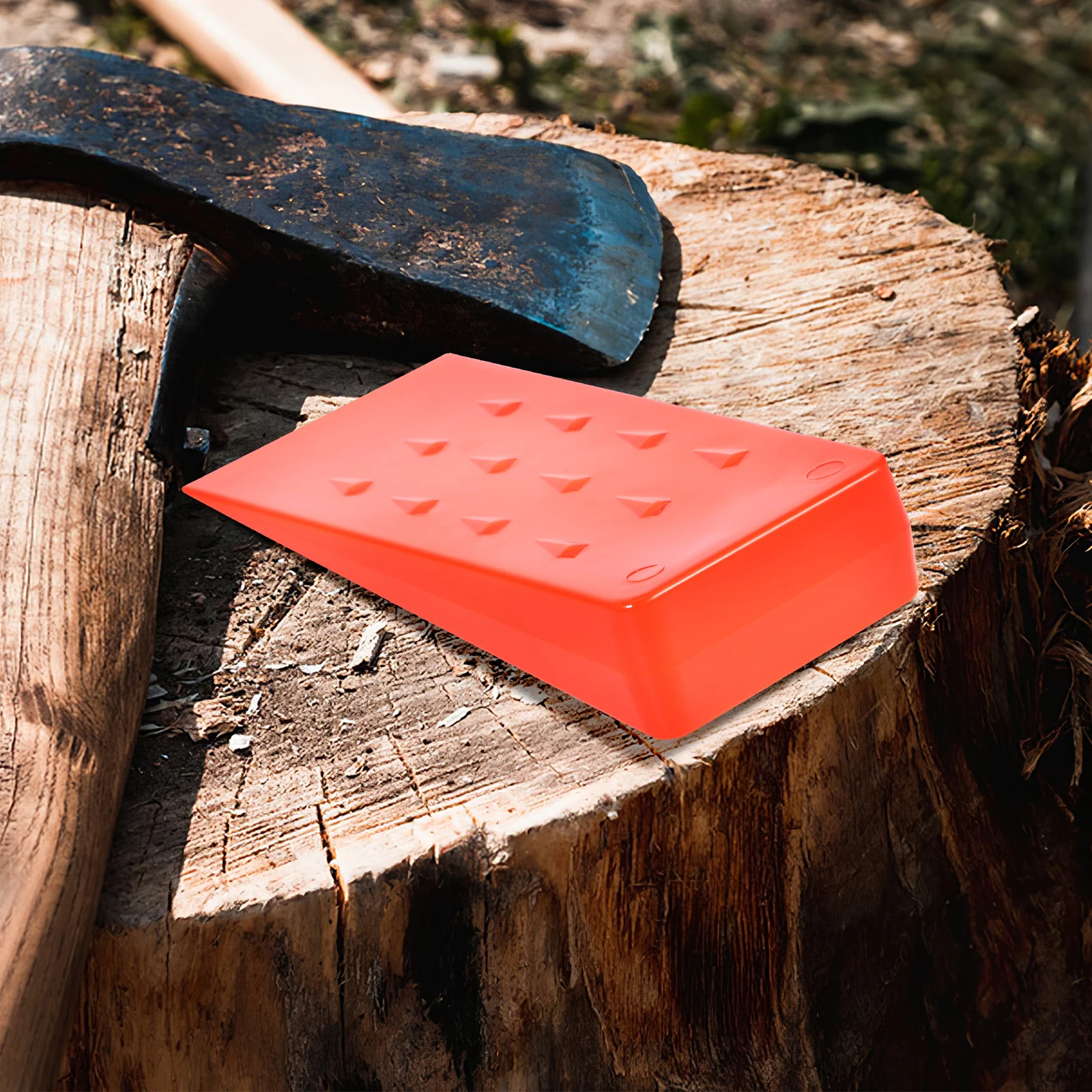 

2 Pcs Plastic Tree Wedges Nonslip Chainsaw Logging Equipment for Tree Cutting Felling Safety Tools Directional Splitting