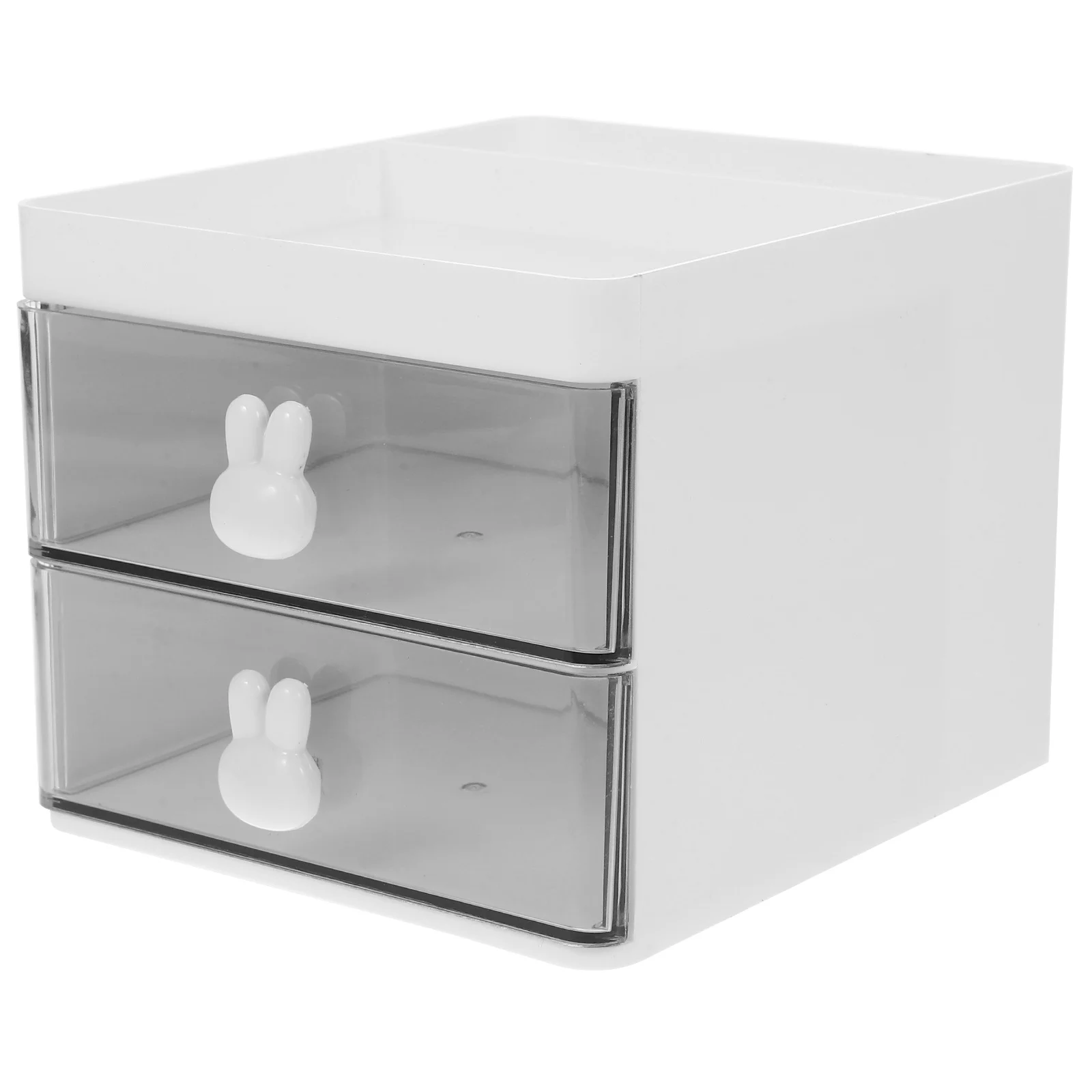 

Storage Box Multi-function Desk Organizer Office Desktop Drawers Bins Tabletop Decorative Mini Plastic Makeup