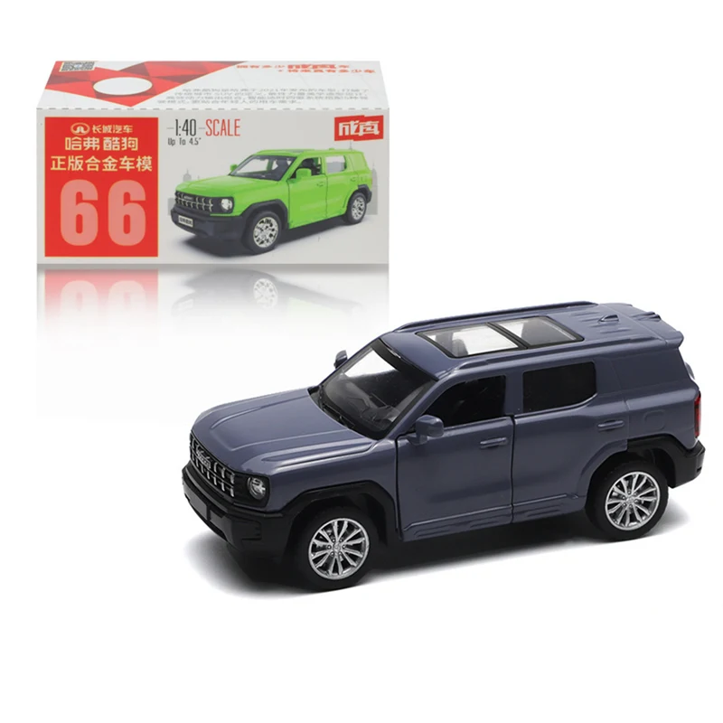 1/40 Haval X-DOG Cool Dog SUV Alloy Car Model Diecast Metal Off-road Vehicles Car Model Simulation Miniature Scale Kids Toy Gift