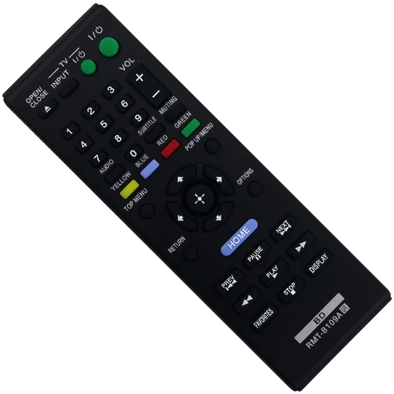 RMT-B109A Sub RMT-B110A RMT-B109P RMT-B110P Replaced Remote for Sony DVD Player