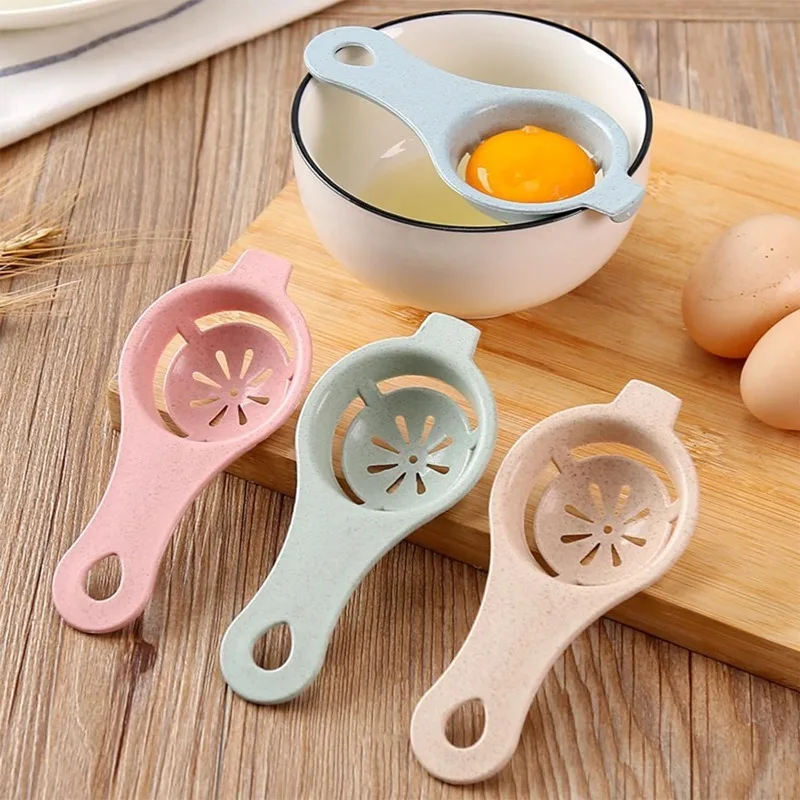 Egg Separators for Yolk Egg White and Yolk Filter Divider Tool Kitchen Baking Gadget Kitchen Tool for Baking Cake Kitchen Items