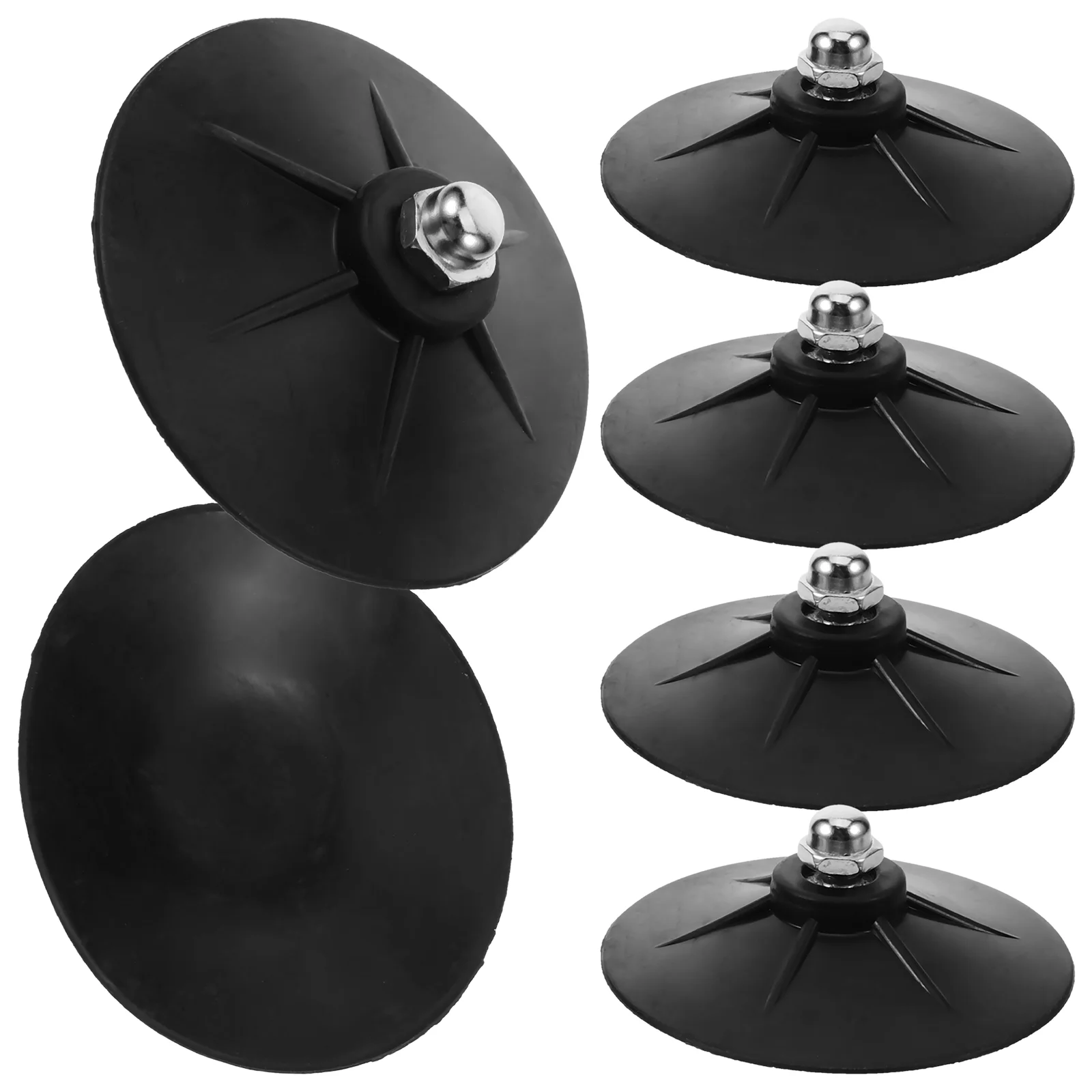 

6 Pcs Sandbag Sucker Suction Cup for Boxing Punching Cups Suckers Replacement Rubber Bags Base Stable Parts