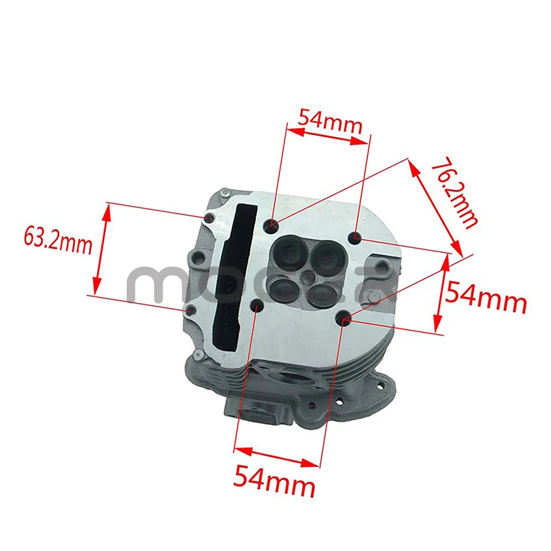 200cc GY6 Cylinder Head with 4 valve for Tuned 125cc Engine ATV PIT BIKE MOTORCYCLE GT-185