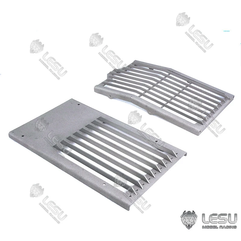RC 1/14 LESU Metallschutzgitter für Tamiya Hydraulikbagger Lader Muldenkipper für SCANIA VOLVO Anhänger Kipper DIY-Teile – Detail 1