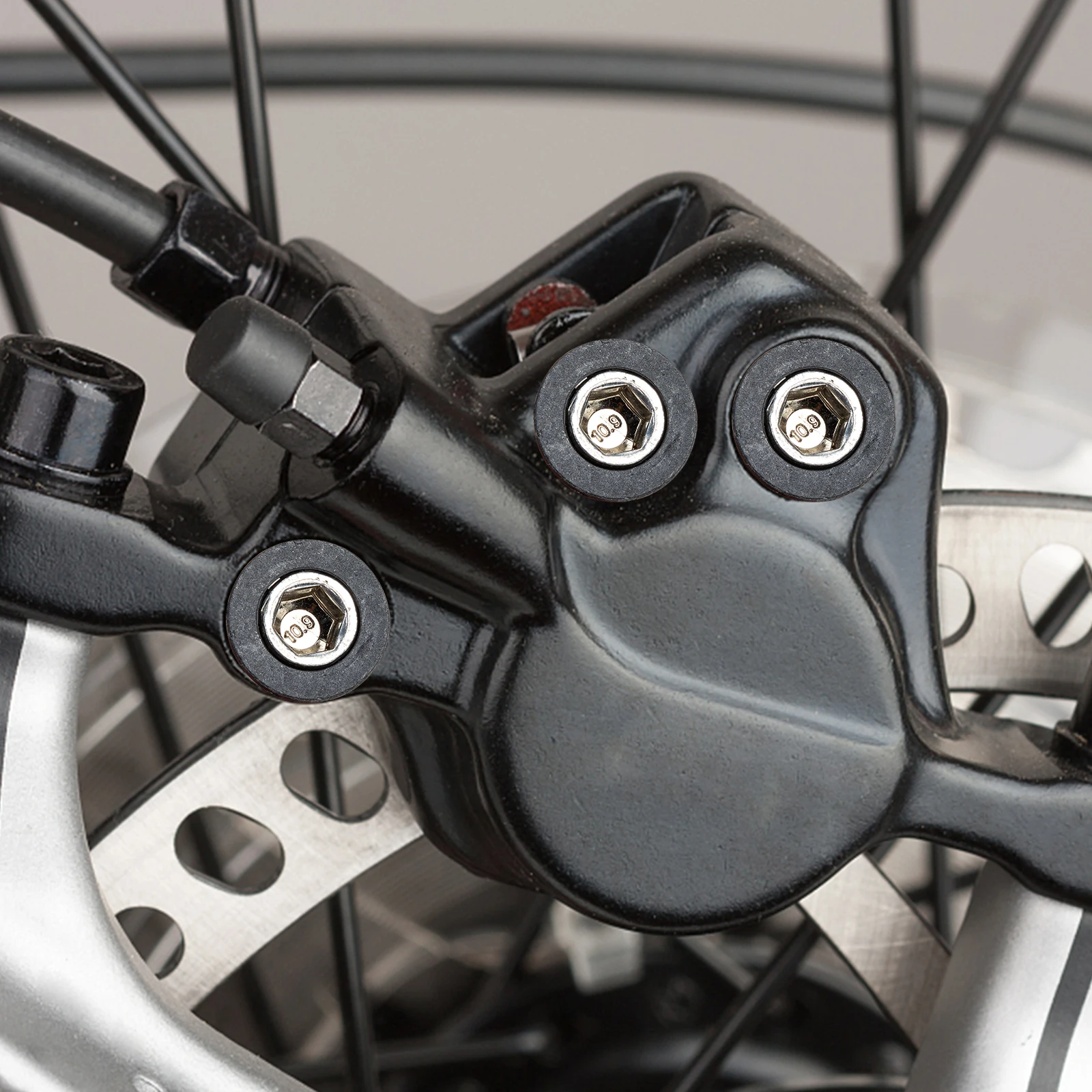 

10 шт., винты для шатунов, стальная цепь, крепежные детали для колес, водонепроницаемый комплект для ремонта горного велосипеда, запасные части для велосипедной шатуны