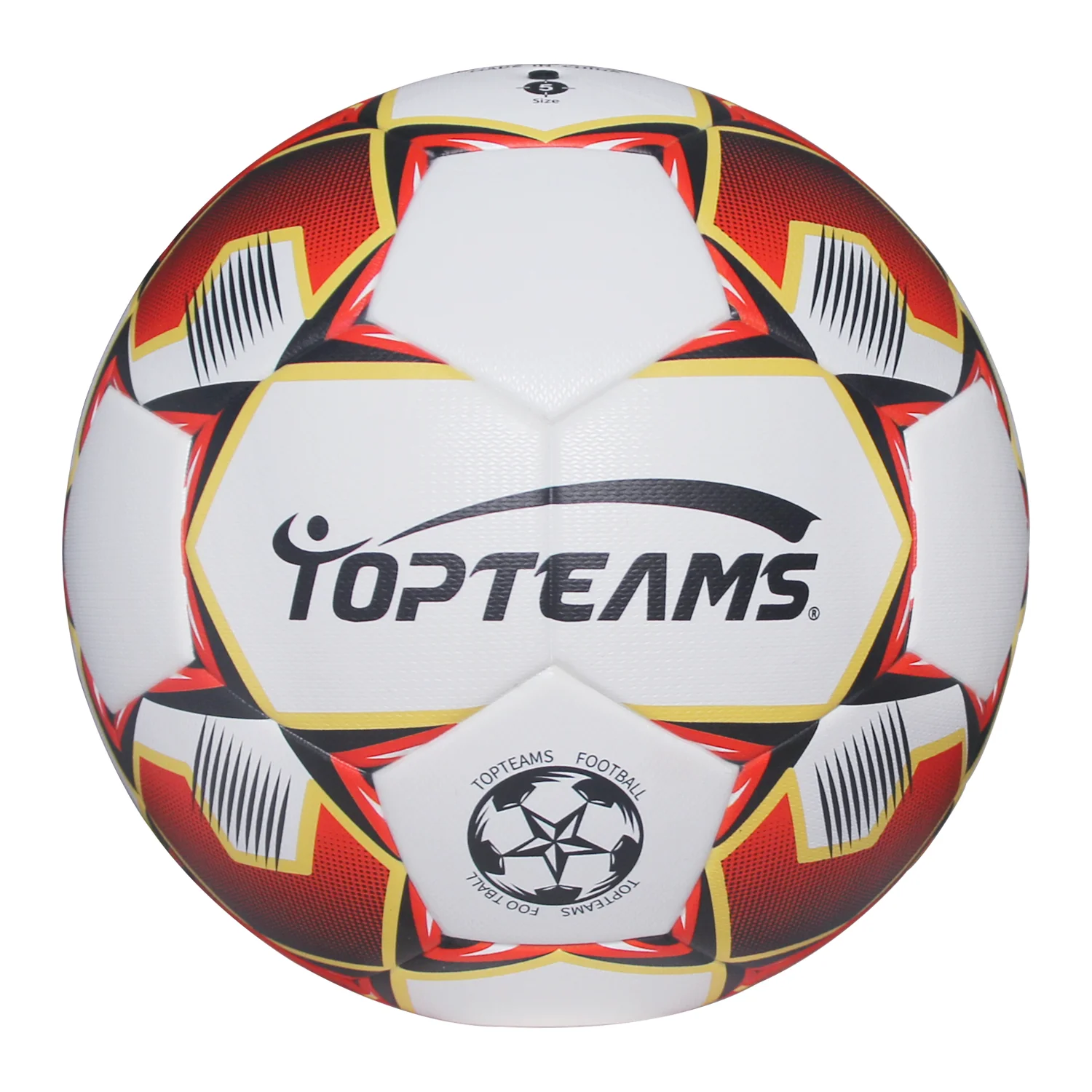 2024 클럽 경기 맞춤 로고 열 접착 경기용 PU 가죽 축구공 훈련용 카타 발롱 데 풋볼